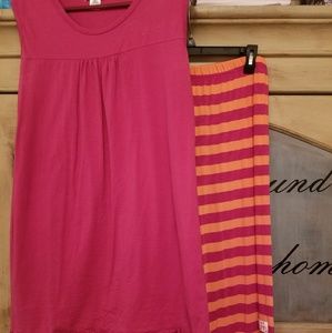 Ladies Ruffle Girl set